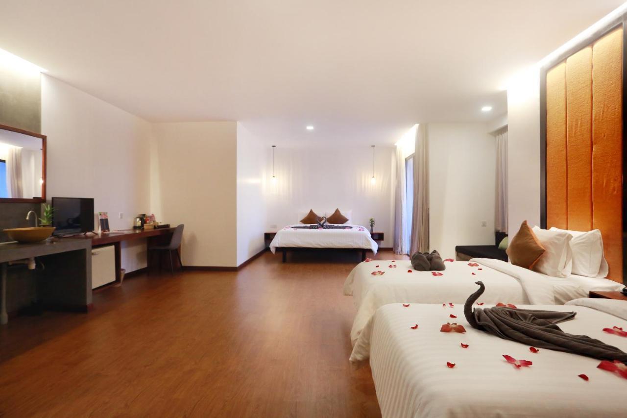 Central Corner Suite Siem Reap Ngoại thất bức ảnh